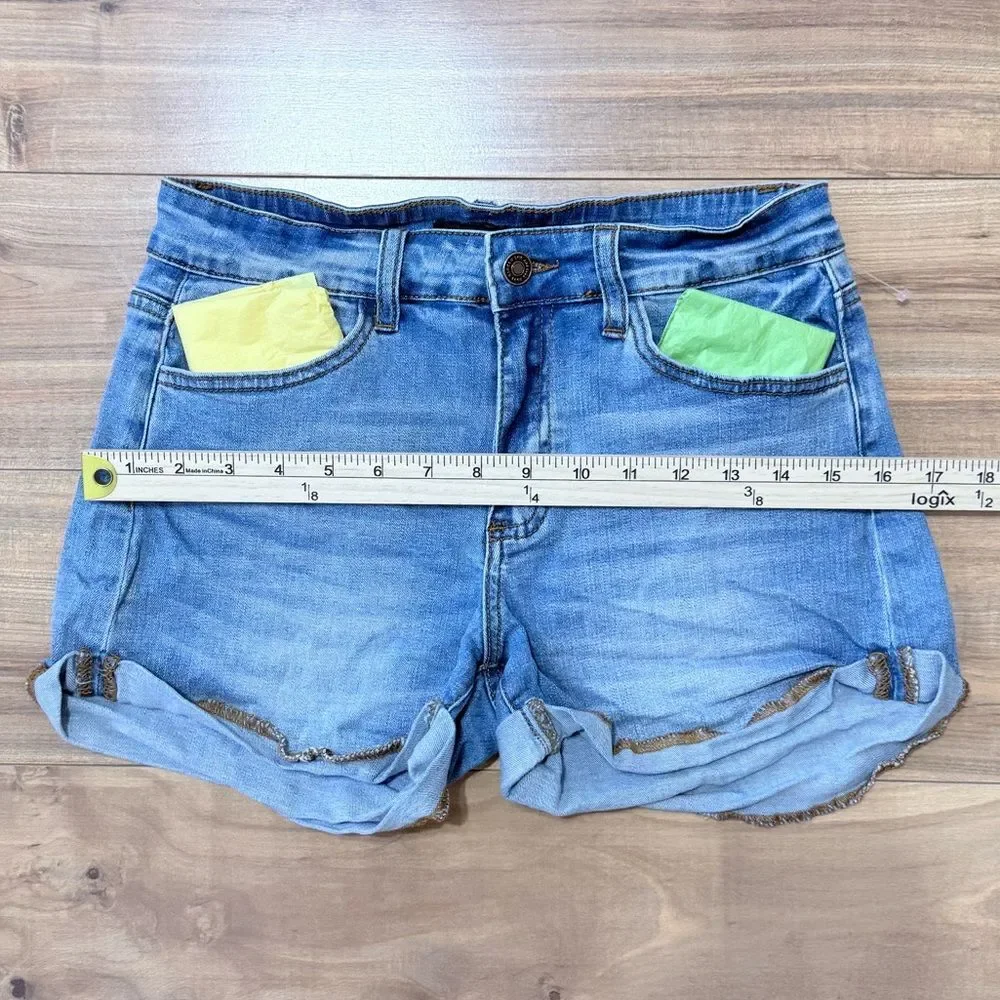 KanCan Blue Jean Shorts Size 27 - Picture 8 of 8